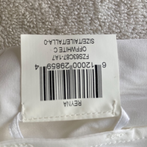 BBCBG MAXAZRIA (REYNA) WHITE SEQUINS/LACE COCKTAIL DRESS (SIZE 0) - Picture 3 of 13